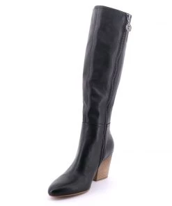 Django & Juliette Ilene Knee High Boots | Black Shoes