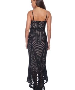 Romance Ella Black Lace Flip Dress | ROM27 Events