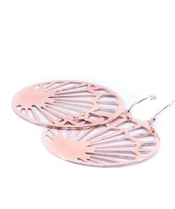 Super Amazing Striking Rose Gold Earrings