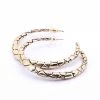 Super Amazing Jewellery Cracked Gold Hoops
