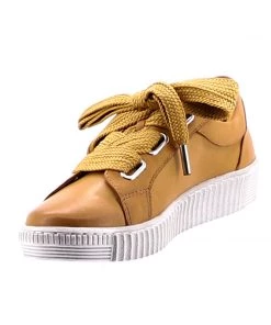 EOS Shoes Jovi Leather Sneaker | Tan | ES8