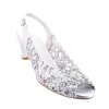 Emma Kate Event Heels | Silver | EK1 Shoes