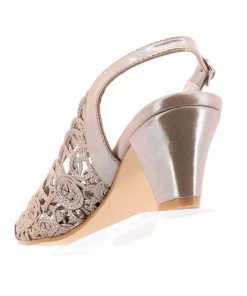 Emma Kate Event Heels - Soft Gold Shoes