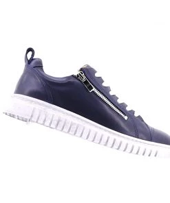 EOS Clarence Leather Sneaker - Navy Shoes