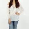 Anannasa Erica Off The Shoulder Top | White