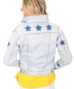 Foil Jackets/Coats Star Treatment Jacket | Light Wash