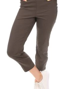 Foil Fuss Free 7/8 Taper Pants | Cobblestone | F13