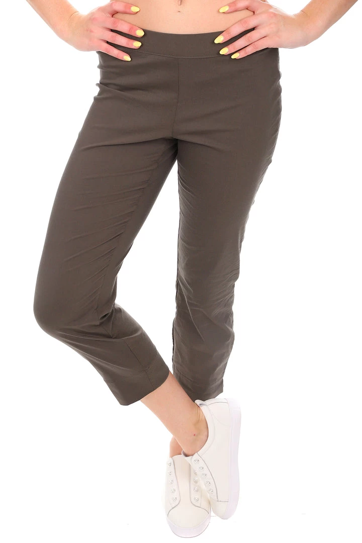 Foil Fuss Free 7/8 Taper Pants | Cobblestone | F13 1 Foil Fuss Free 7/8 Taper Pants | Cobblestone | F13
