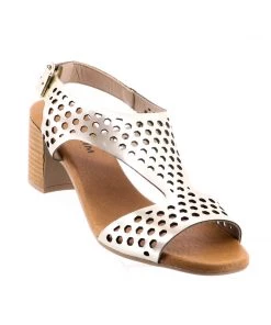 Florsheim Shoes ERIN Gold Metallic Heel