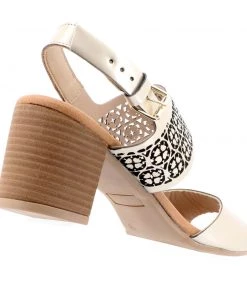 Florsheim FLAME Gold Metallic Heel Shoes