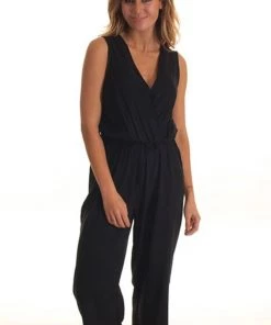 Freez Palazzo Jumpsuit | Black | S Jumpsuits
