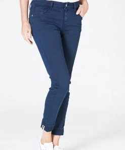 Italian Star Polo Ankle Detail Jeans | Ink | IS15 5 Italian Star Polo Ankle Detail Jeans | Ink | IS15