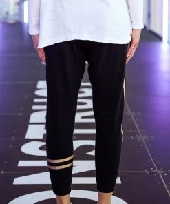 3RD STORY Clothing Gold Strip Joggers | RD12 7 3RD STORY Clothing Gold Strip Joggers | RD12