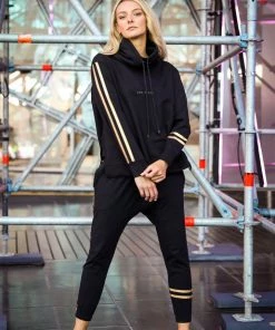 3RD STORY Clothing Gold Strip Joggers | RD12