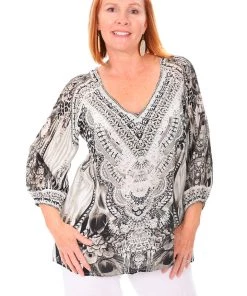 Fashion Spectrum Resort Wear Abaza Gypsy Top | FS6