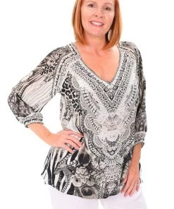 Fashion Spectrum Resort Wear Abaza Gypsy Top | FS6