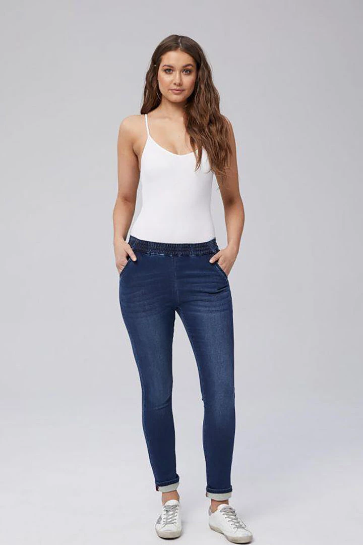 New London Heathrow Hybrid Denim Jogger | NLJ18 Clothing 4 New London Heathrow Hybrid Denim Jogger | NLJ18 Clothing