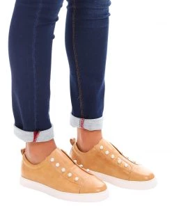 Hinako Shoes Pearl Sneaker | Light Tan | Hn1