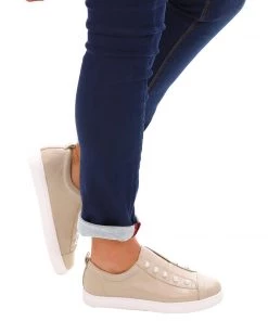 Hinako Pearl Sneaker | Light Grey | Hn1