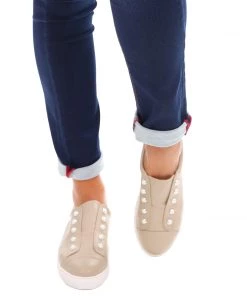 Hinako Pearl Sneaker | Light Grey | Hn1