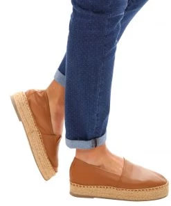 Human Shoes Zippy Platform Loafer - Tan