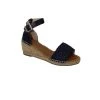 Human Shoes Habit Woven Wedge Heel | Navy