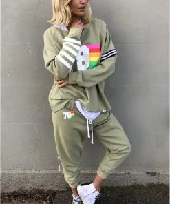 Hammill + Co Retro Sweat Track | Khaki | HC2 Pants