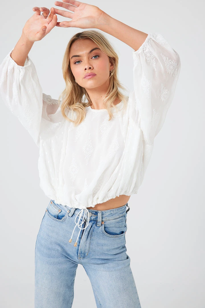 Talisman Clothing Harmony Top | White | T40 3 Talisman Clothing Harmony Top | White | T40