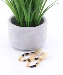 Holiday Fidel Earrings - Tiger