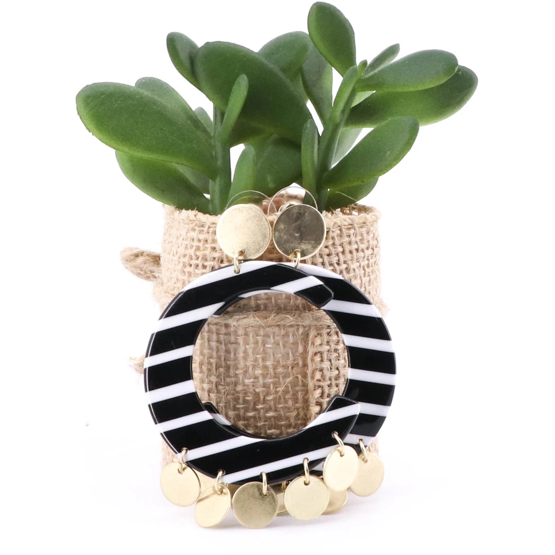 Holiday Harley Earrings - Stripe Jewellery 2 Holiday Harley Earrings - Stripe Jewellery