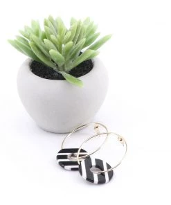 Holiday Missy Earrings | Stripe Jewellery