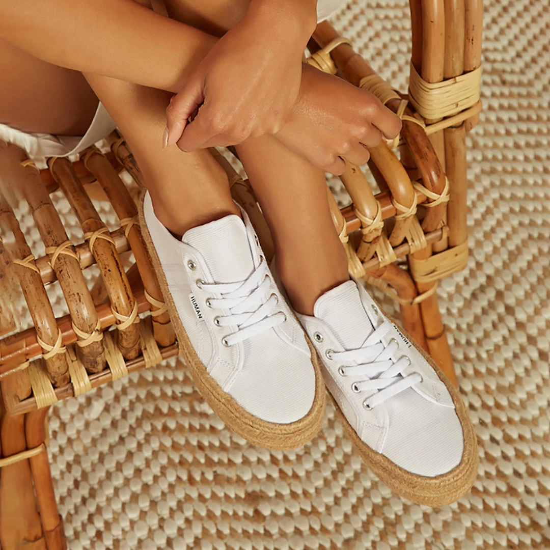 Human Charlotte Sneakers - White 6 Human Charlotte Sneakers - White