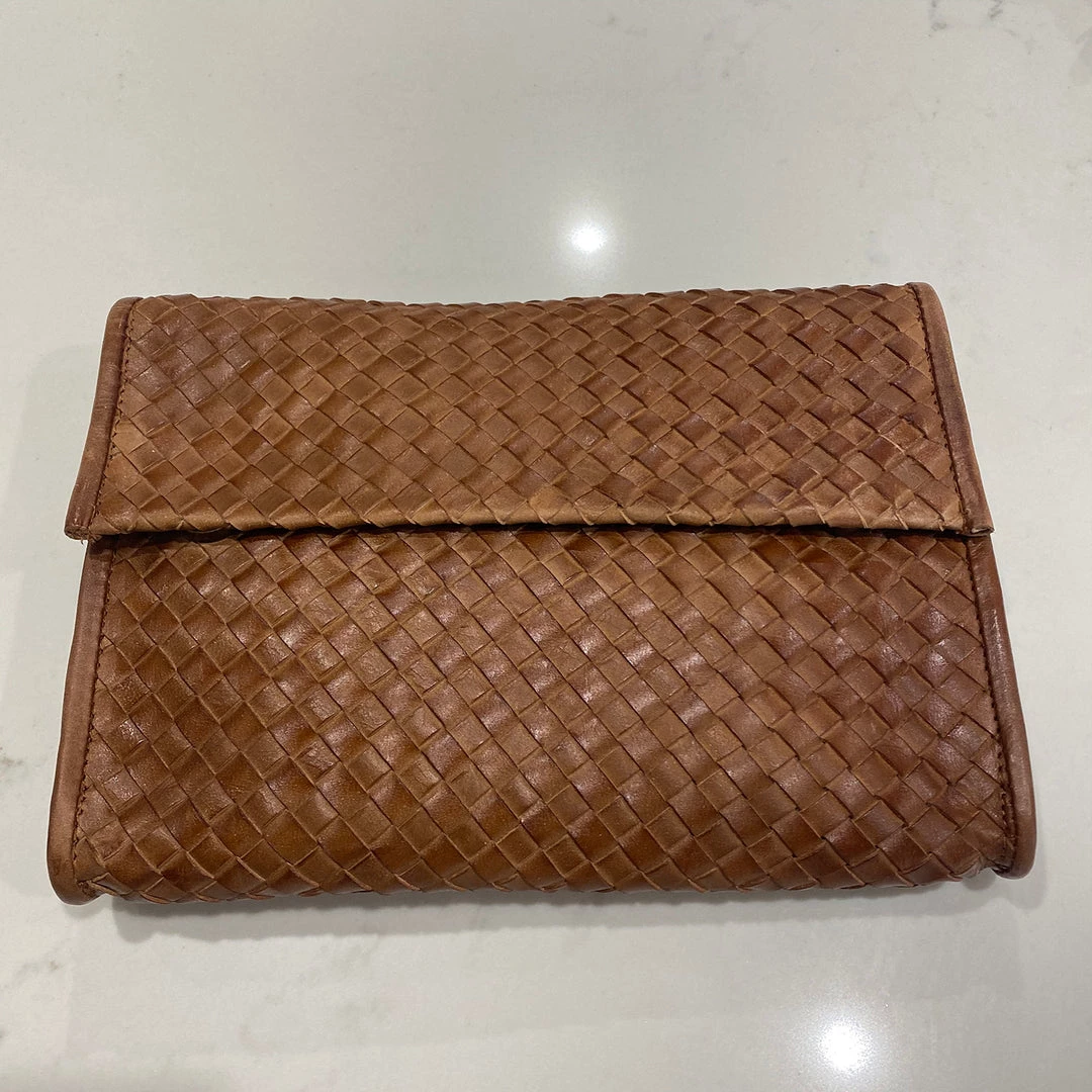 Human Cindy Woven Leather Bag | Tan 2 Human Cindy Woven Leather Bag | Tan