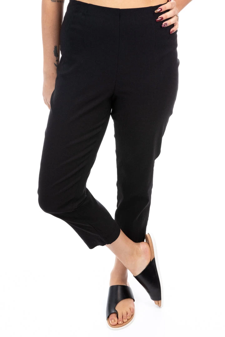 Philosophy Pants Oliver 3/4 Slim Cut Pant - Black 2 Philosophy Pants Oliver 3/4 Slim Cut Pant - Black