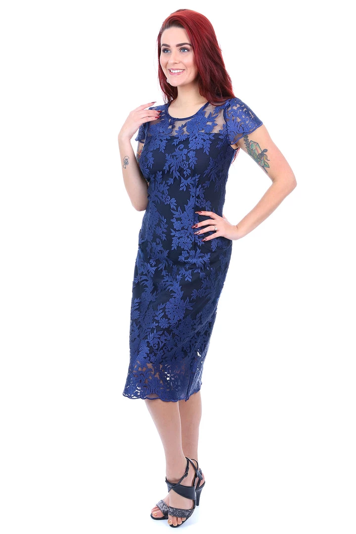 Jendi Forever Dress - Indigo 3 Jendi Forever Dress - Indigo