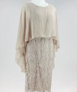 LS Collection Crystal Rivers - Nude Lace