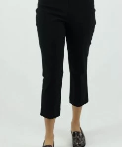 Marco Polo Pants Cropped Split Pant - Black 11 Marco Polo Pants Cropped Split Pant - Black