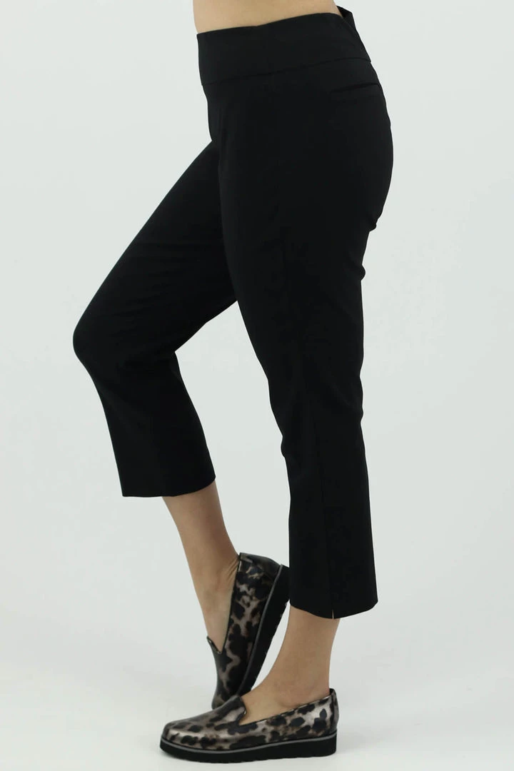 Marco Polo Pants Cropped Split Pant - Black 5 Marco Polo Pants Cropped Split Pant - Black