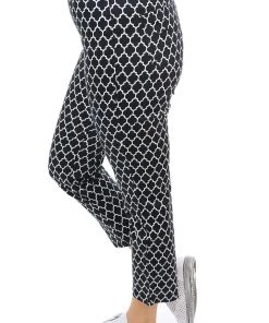 Vassalli Skinny Leg 7/8 Pull On Jean - Links