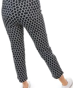 Vassalli Skinny Leg 7/8 Pull On Jean - Links