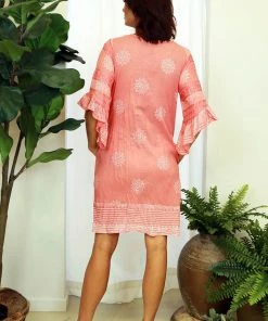 Lula Soul Alfie Dress | Coral | LS20s