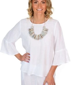 J Generation Tops Kruez Lsolina Top | WHITE | TL107
