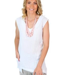 J Generation Tops Stelle | SVEN Top | White TL112s