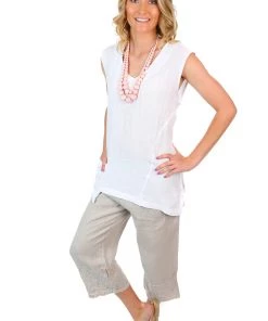 J Generation Tops Stelle | SVEN Top | White TL112s