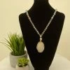 Cindy G / Jewellery Stone Pendant Necklace - CG34