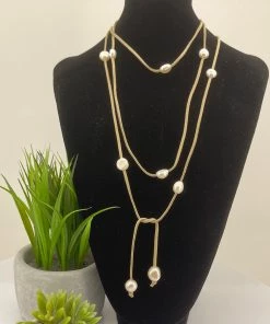 Cindy G / Jewellery Leather And Pearls | CG33