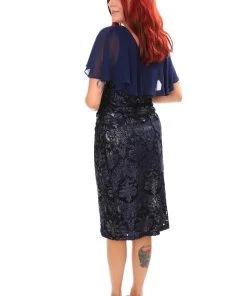 Zaliea Midnight Silver Dress