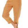 So French So Chic Jodi Linen Pants - Camello