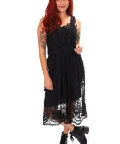 Sash Tulas Dress - Black Events