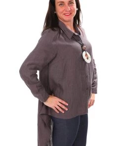 See Saw Linen Button Shirt - SW3591